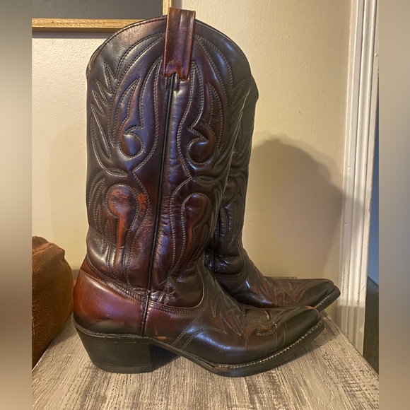 Texas Imperial Texas Boot Co. Shoes Vintage Imperial Texas Boot Company Cowboy Boots Size 8